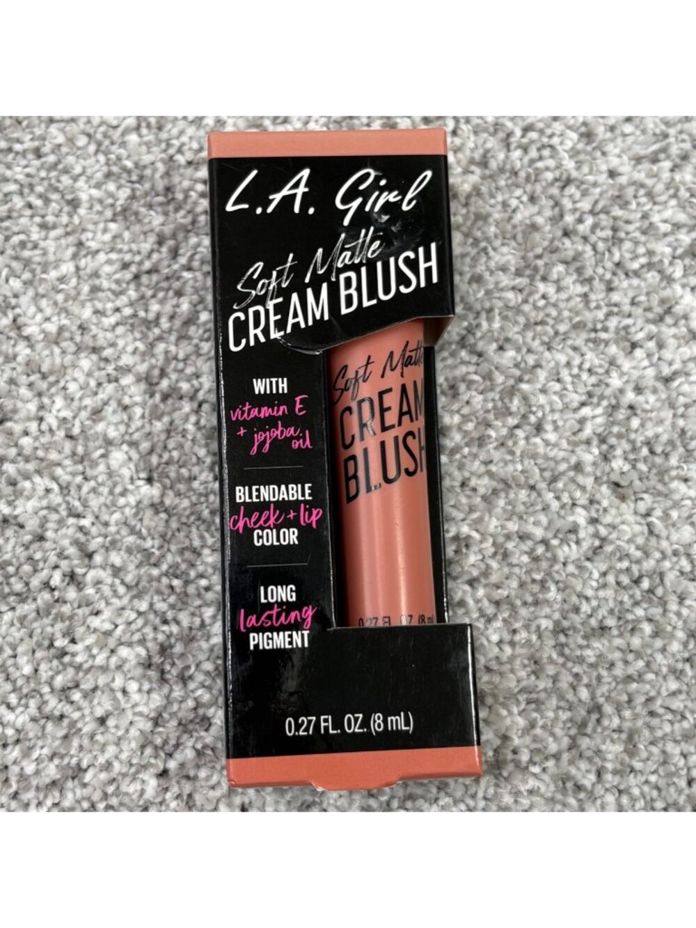 L.A. Girl Soft Matte Cream Blush GBL440 Cutie .27oz new